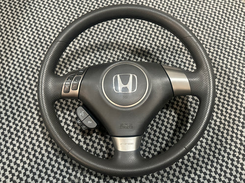 JDM “vinyl” steering wheel with JDM airbag
