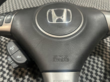 Load image into Gallery viewer, JDM “vinyl” steering wheel with JDM airbag