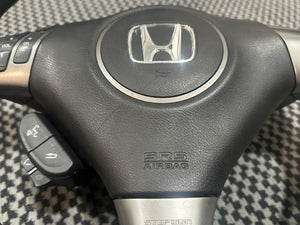 JDM “vinyl” steering wheel with JDM airbag