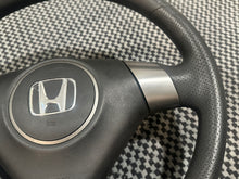 Load image into Gallery viewer, JDM “vinyl” steering wheel with JDM airbag