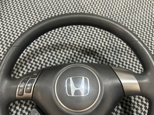 JDM “vinyl” steering wheel with JDM airbag