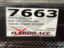 Load image into Gallery viewer, JZX90/100 REAR TOE CONTROL ARM (HARDEN RUBBER) 2PCS/SET