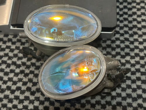 JDM blue/yellow ion fog light