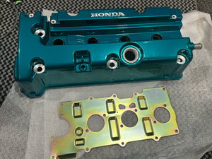 Freshly powered coated k24 value cover j’s racing teal